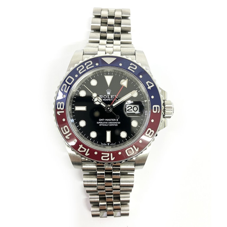 GMT-Master II Steel Jubilee Black Dial "Pepsi" 40mm Product Image 1
