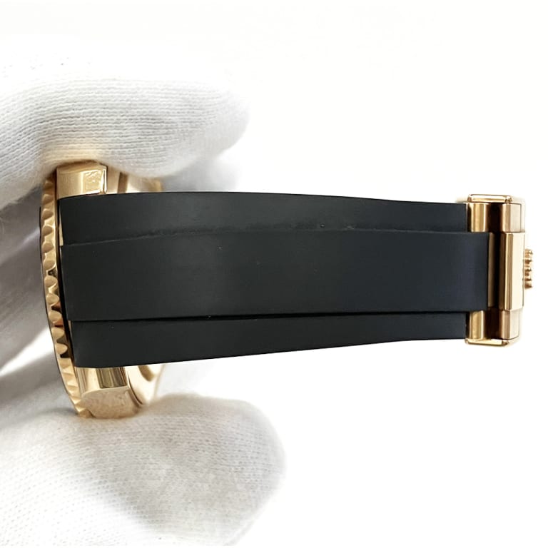 Yacht-Master Rose Gold Oysterflex Black Dial 40mm Product Image 5