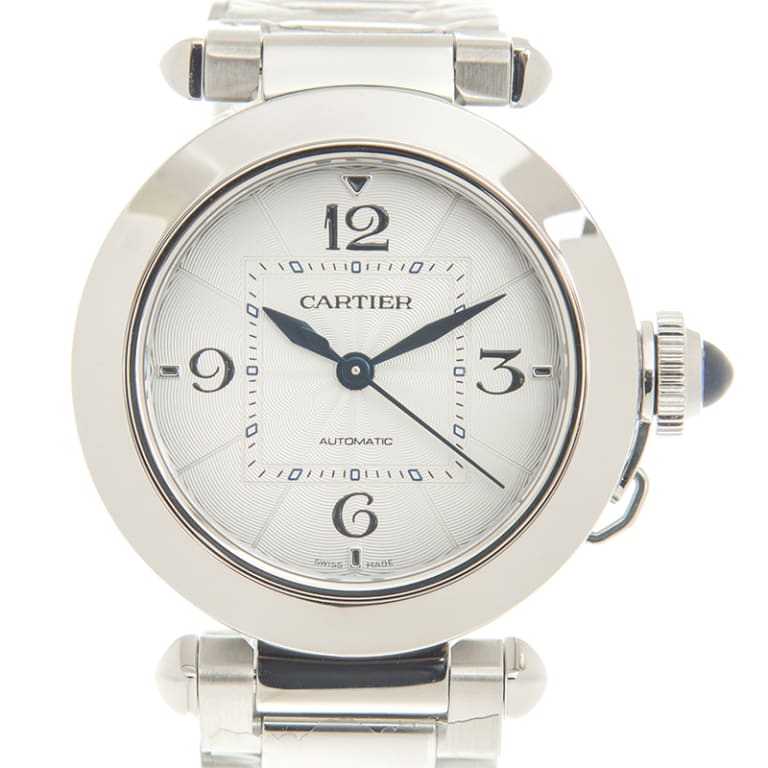 Pasha de Cartier Steel Silver Dial 35mm Product Image 3