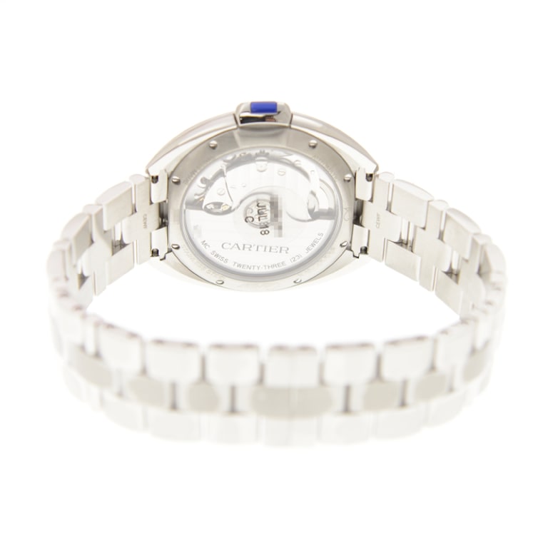 Clé de Cartier Steel Silver Dial 35mm Product Image 4