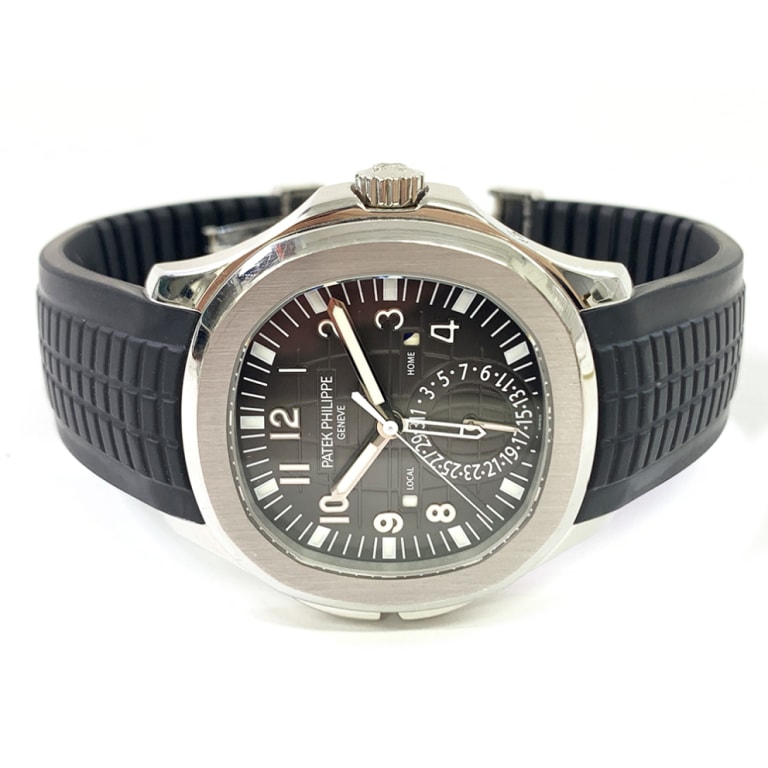 Aquanaut Travel Time Steel Black Dial 40mm Product Image 2