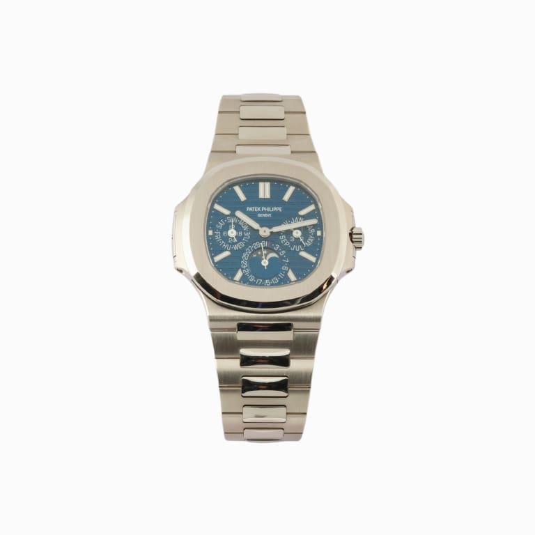 Nautilus Perpetual Calendar White Gold Blue Dial 40mm Product Image 3