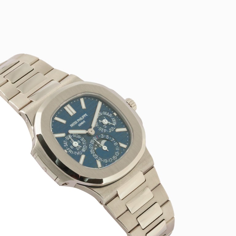 Nautilus Perpetual Calendar White Gold Blue Dial 40mm Product Image 2