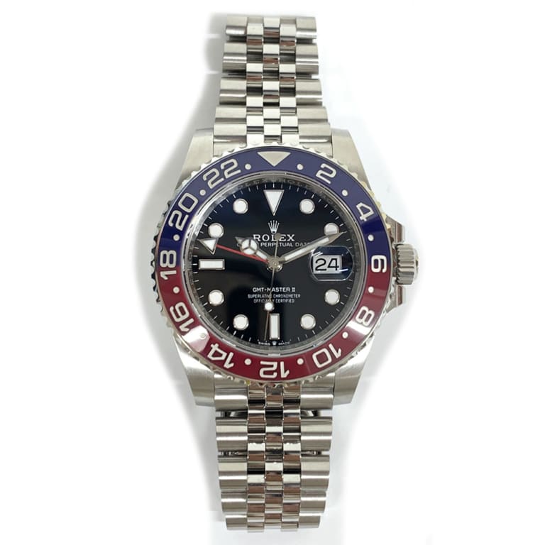 GMT-Master II Steel Jubilee Black Dial "Pepsi" 40mm Product Image 1