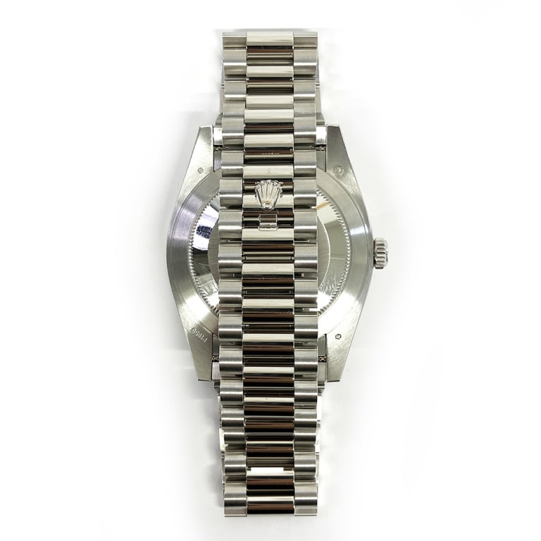 Day-Date Platinum Blue Dial 40mm Product Image 3