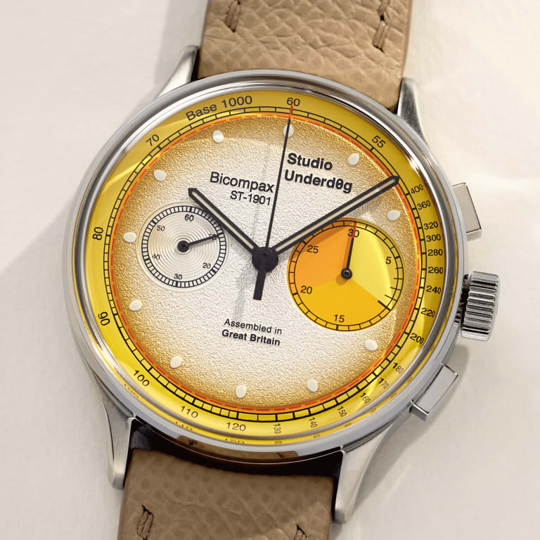 Wristcheck x Studio Underd0g Limited Edition Fried Egg 01SERIES Gen3 (Two Straps Included) Product Image 1