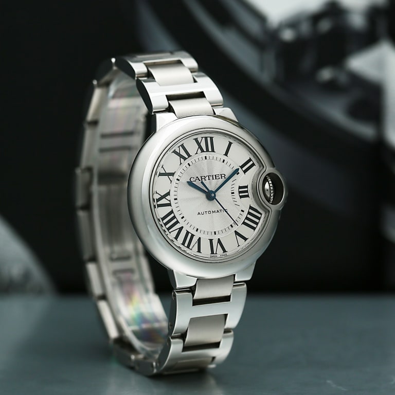 Ballon Bleu de Cartier Steel Silver Dial 33mm Product Image 3