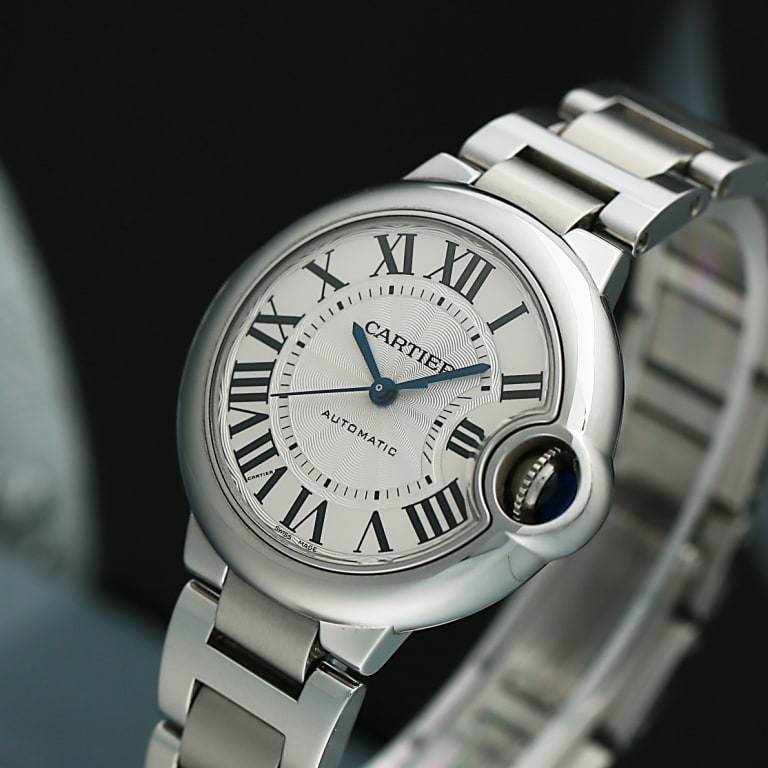 Ballon Bleu de Cartier Steel Silver Dial 33mm Product Image 4