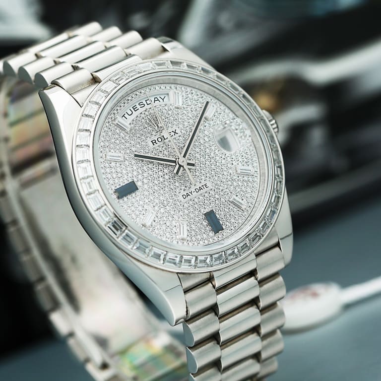 Day-Date Platinum Pave Dial 40mm Product Image 4