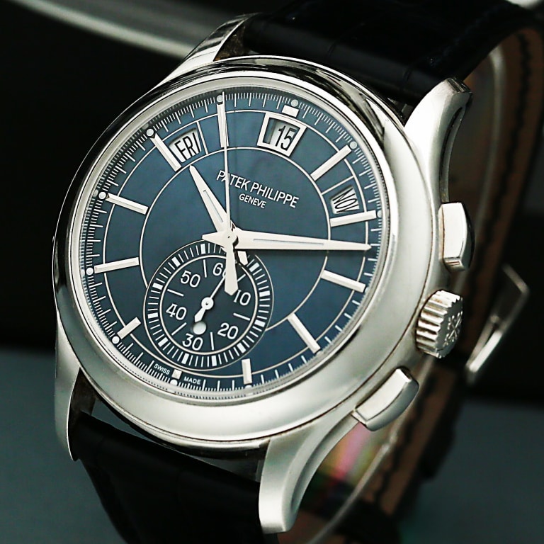 Complications Annual Calendar Chronograph Platinum Blue Dial 42mm Product Image 5