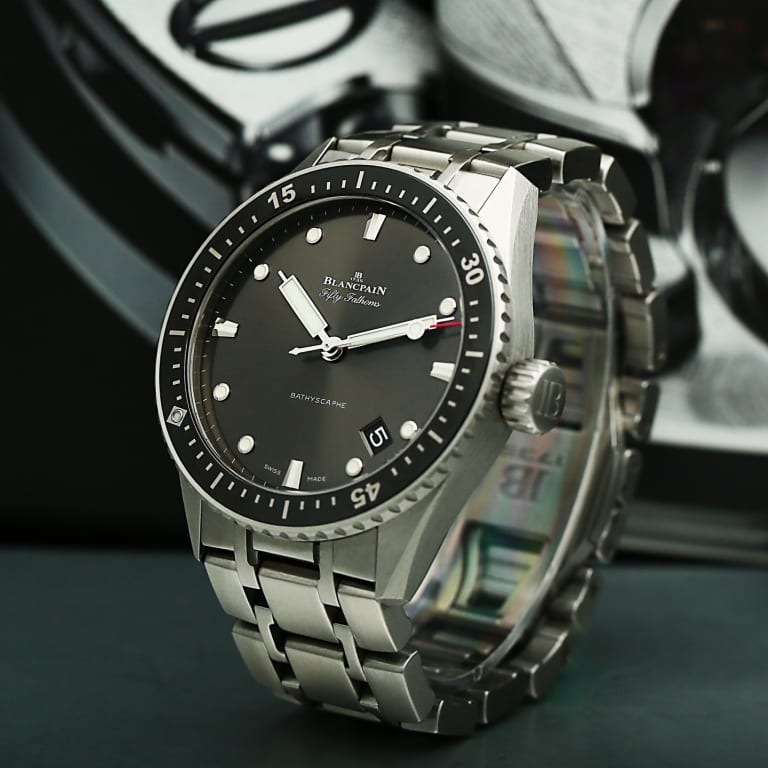 Fifty Fathoms Steel Black Dial 43mm Product Image 2
