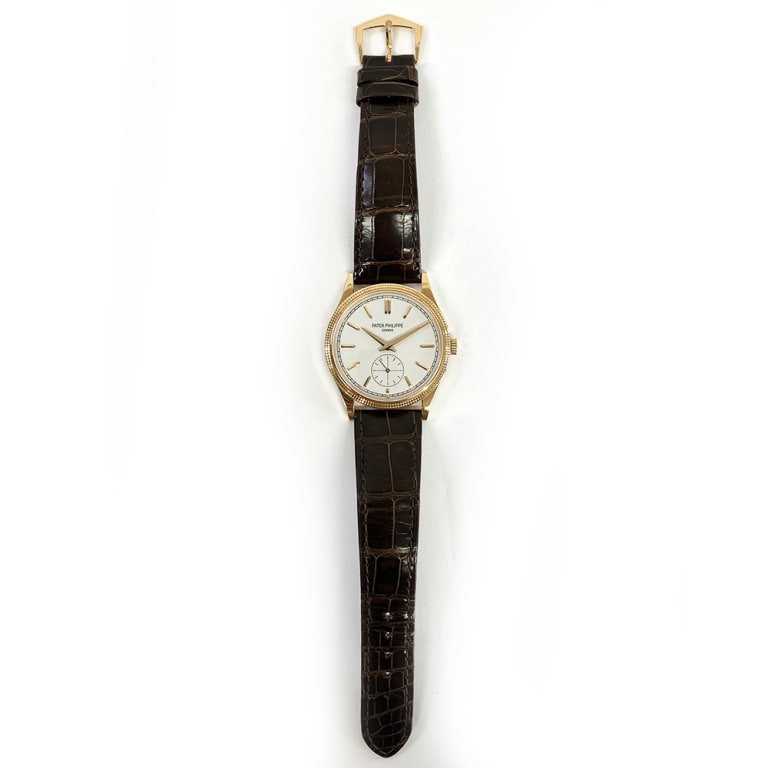 Calatrava Rose Gold Silver Dial 39mm Product Image 3