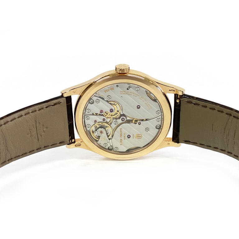 Calatrava Rose Gold Silver Dial 39mm Product Image 5
