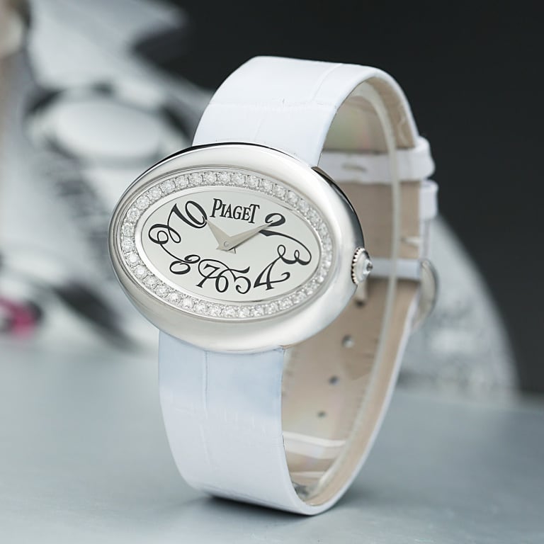 Limelight Gala White Gold Diamond White Dial 30mm Product Image 2