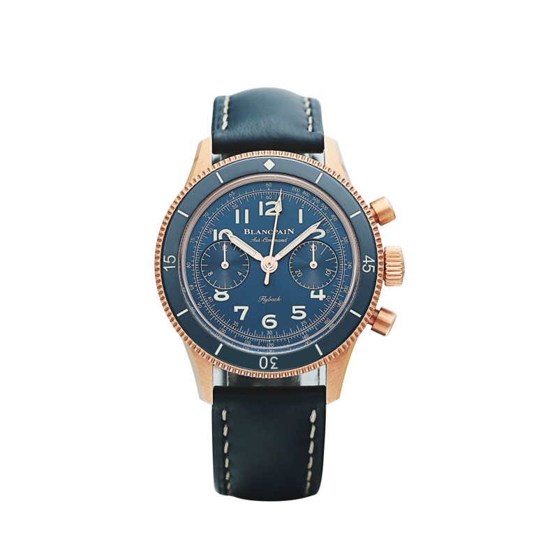 Air Command Rose Gold Blue Dial 36mm Product Image 1