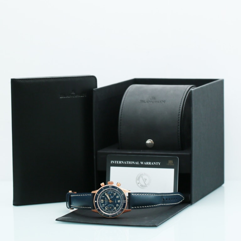 Air Command Rose Gold Blue Dial 36mm Product Image 8