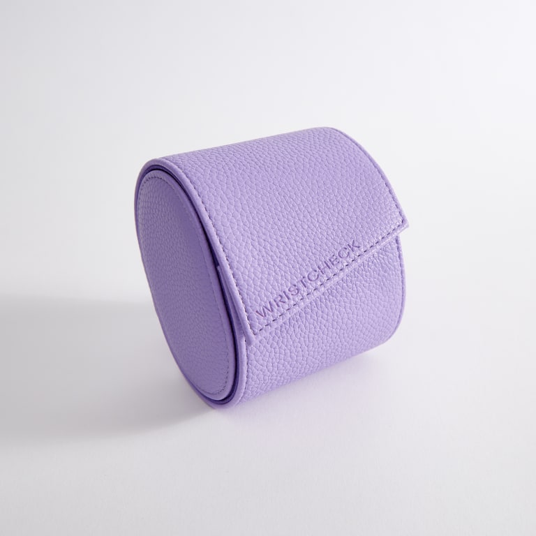 Wristcheck Single Watch Roll In Purple Product Image 1