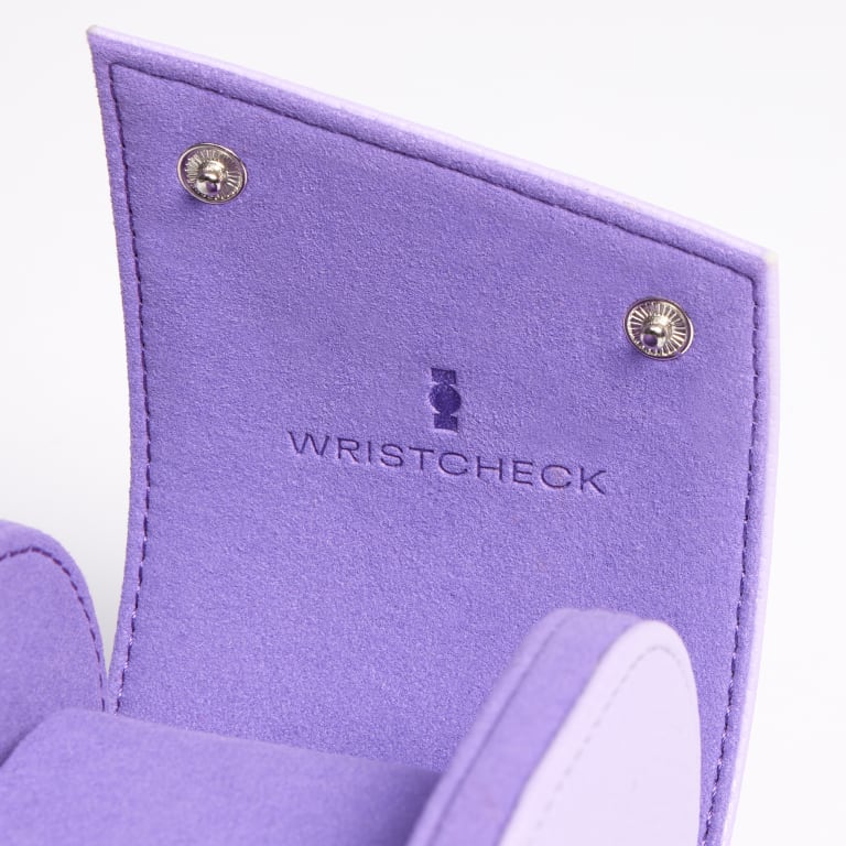 Wristcheck Single Watch Roll In Purple Product Image 4