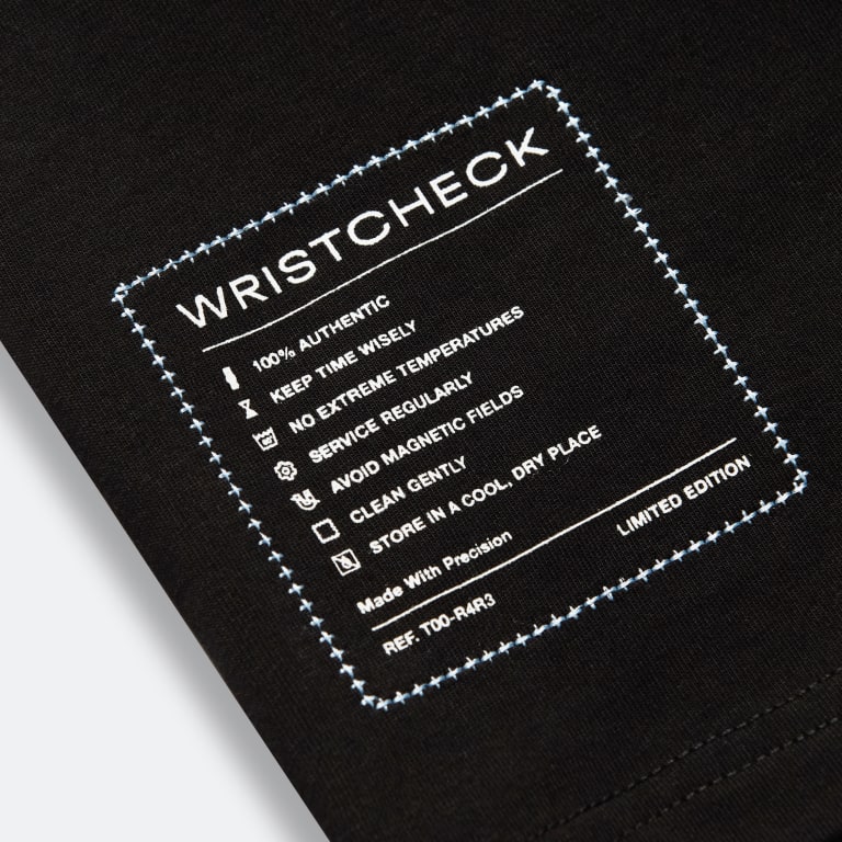 "Watch Me, Watch Out" Hoodie With Sewn-In Watch Cloth Product Image 9