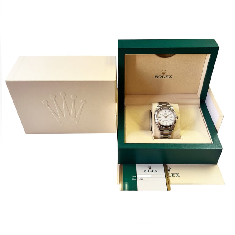 Datejust II Steel White Dial 41mm Product Image 5