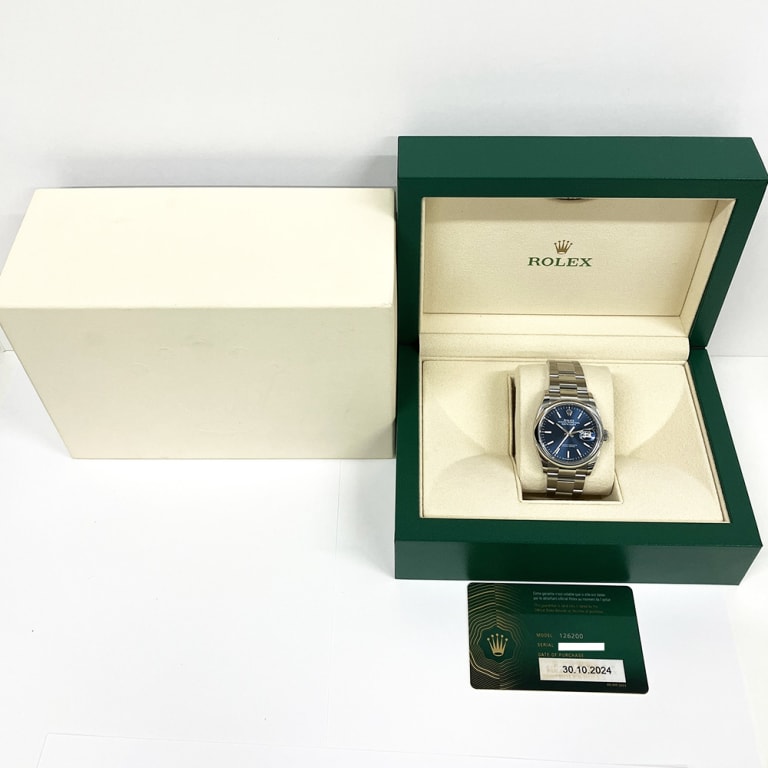 Datejust Steel Blue Dial 36mm Product Image 5