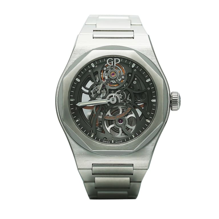 Laureato Steel Skeleton Dial 42mm Product Image 1