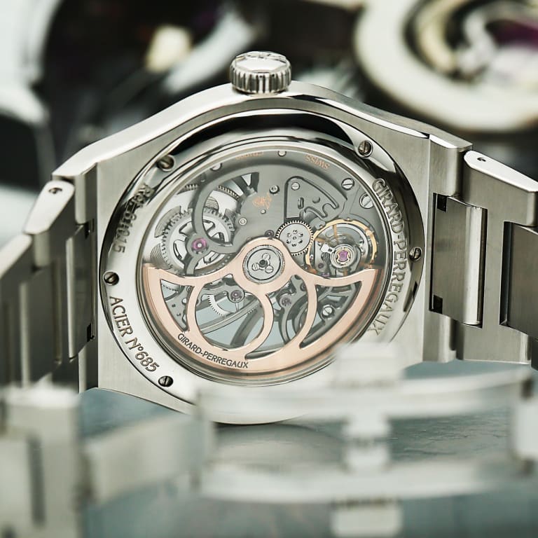 Laureato Steel Skeleton Dial 42mm Product Image 6