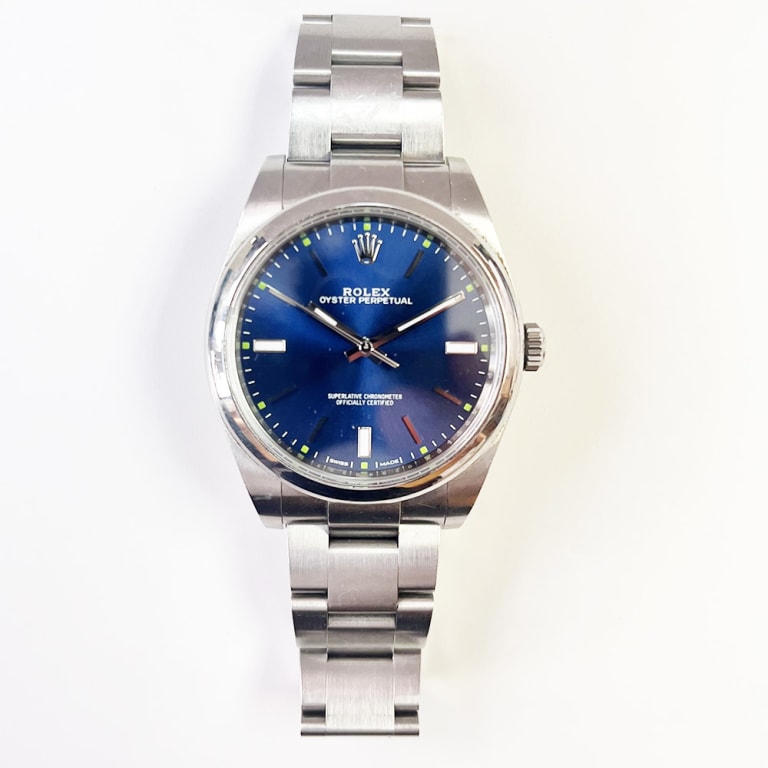 Oyster Perpetual Steel Blue Dial 39mm Product Image 1