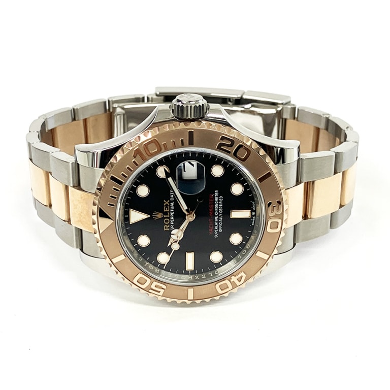 Yacht-Master Rose Gold & Steel Black Dial 40mm Product Image 2