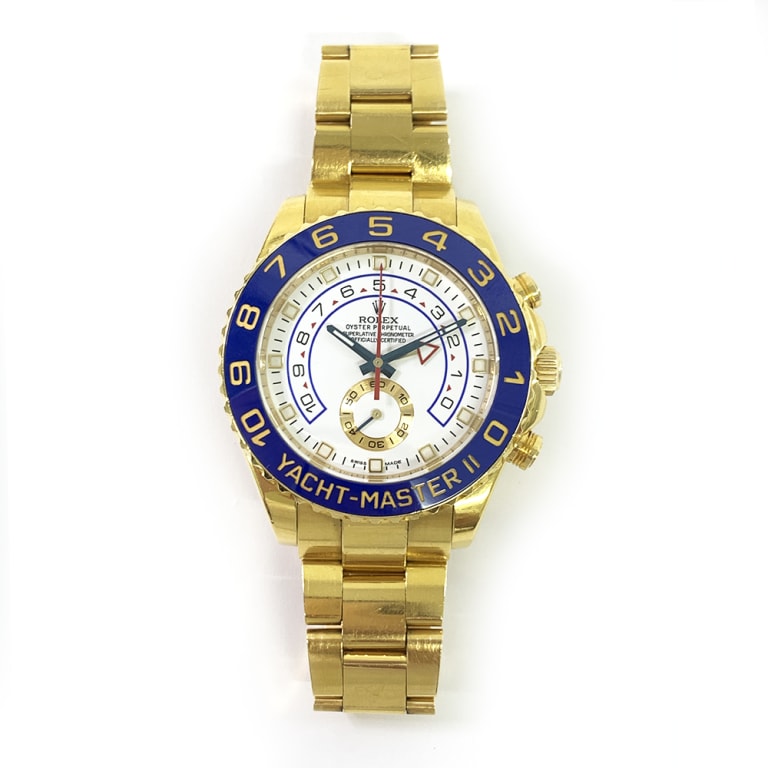Yacht-Master II Yellow Gold White Dial 44mm Product Image 1