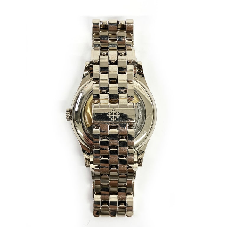 Annual Calendar White Gold Silver Dial 38mm Product Image 3