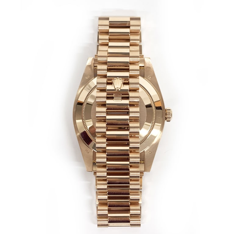 Day-Date Rose Gold Diamond Grey Dial 40mm Product Image 3