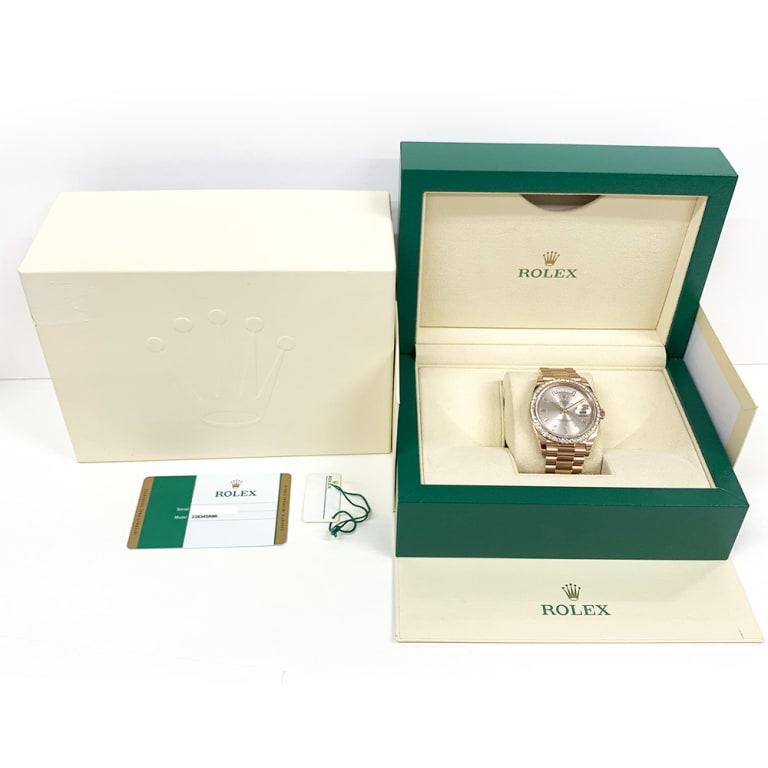 Day-Date Rose Gold Diamond Grey Dial 40mm Product Image 5