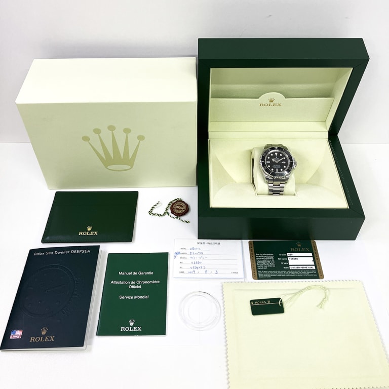 Sea-Dweller Deepsea Steel Black Dial 44mm Product Image 5