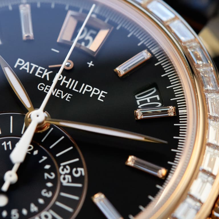 Complications Annual Calendar Chronograph Rose Gold Diamond Black Dial 40mm Product Image 7