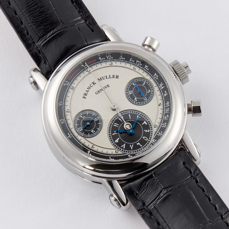 Double Sided Rattrapante Chronograph "Arabian Panda" Limited Edition Product Image 1
