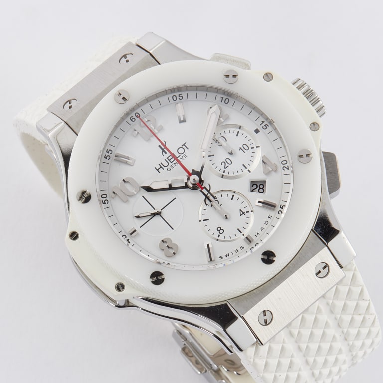 Big Bang Chronograph "St. Moritz" Steel White Dial 44mm Product Image 1