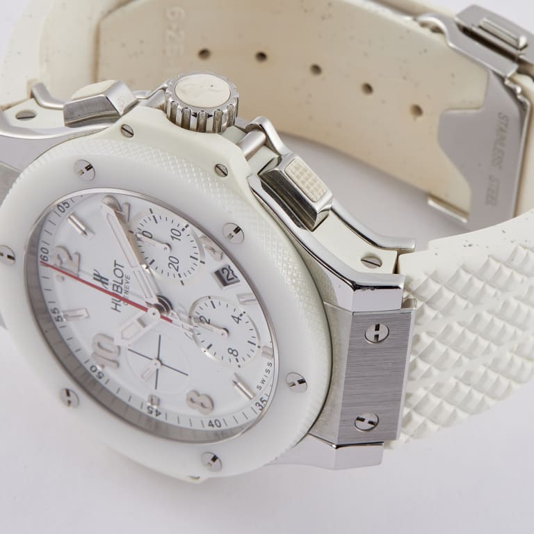 Big Bang Chronograph "St. Moritz" Steel White Dial 44mm Product Image 2