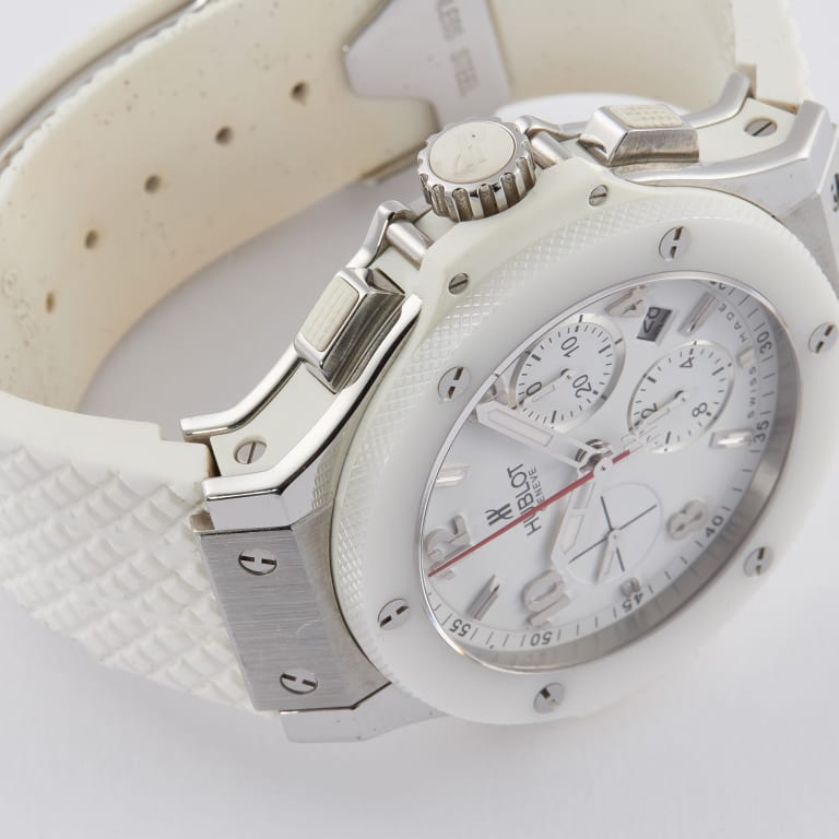Big Bang Chronograph "St. Moritz" Steel White Dial 44mm Product Image 3