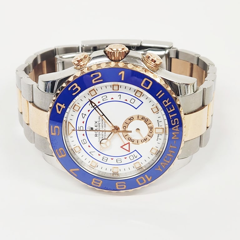Yacht-Master II Rose Gold & Steel White Dial 44mm Product Image 4