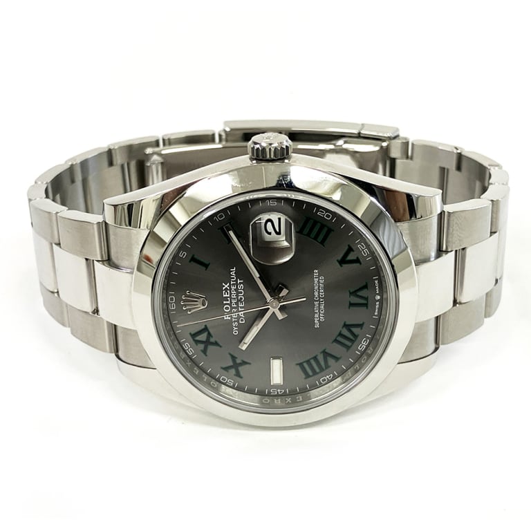 Datejust "Wimbledon" Steel Grey Dial 41mm Product Image 2