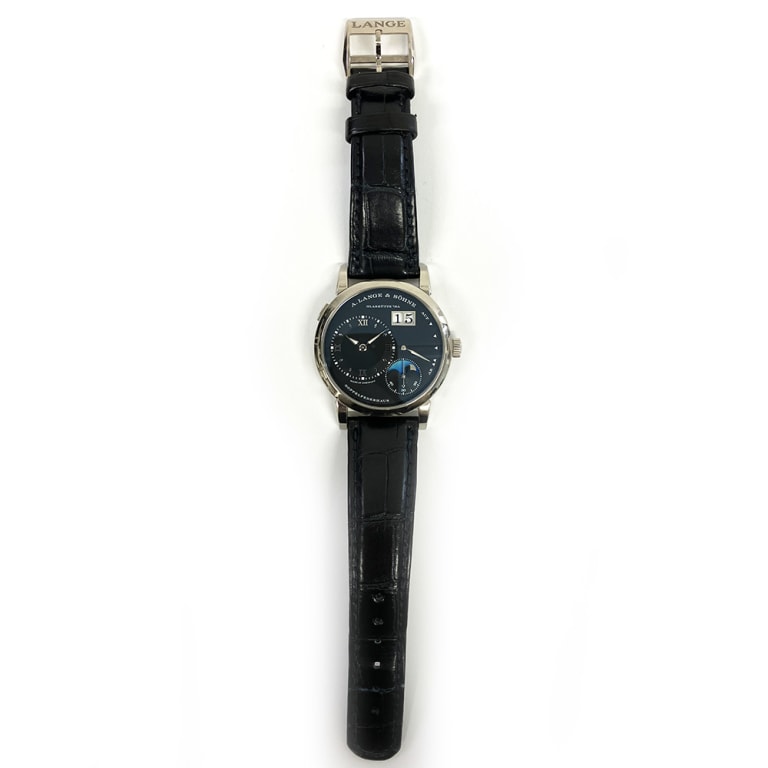 Lange 1 Moonphase White Gold Black Dial 38mm Product Image 2