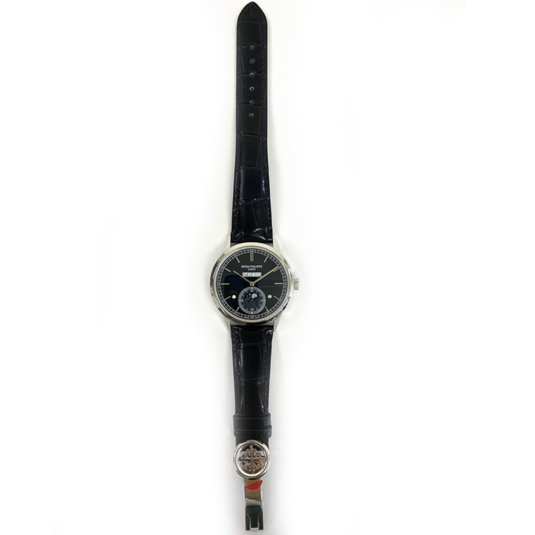 In-Line Perpetual Calendar Platinum Blue Dial 41mm Product Image 2