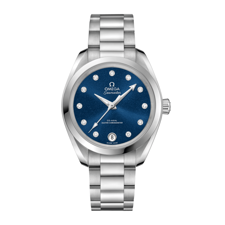 Aqua Terra Steel Blue Dial 34mm Product Image 1