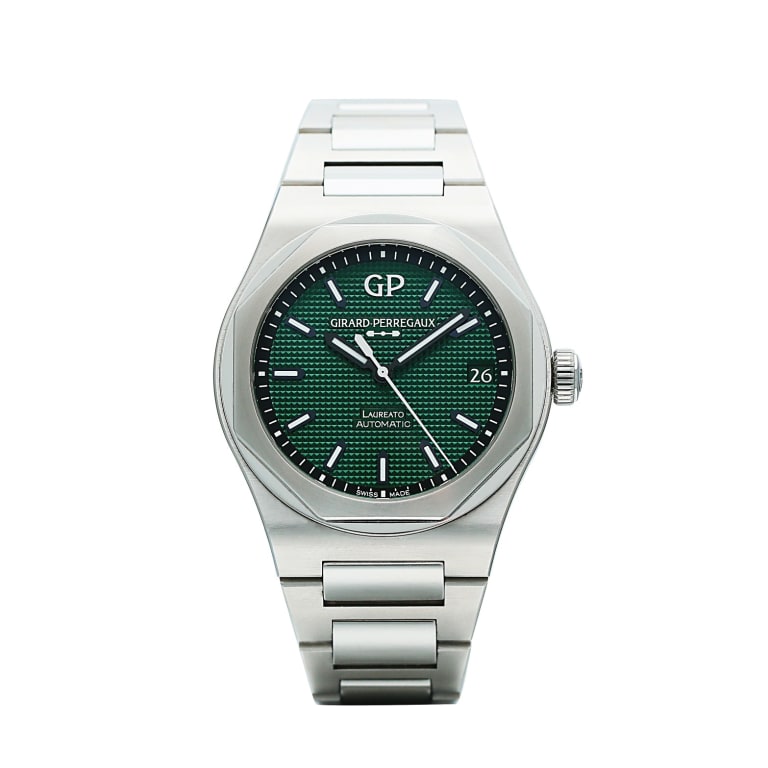 Laureato Steel Green Dial 42mm Product Image 1