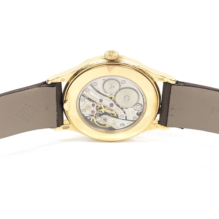 Calatrava Rose Gold Diamond Brown Dial 33mm Product Image 4