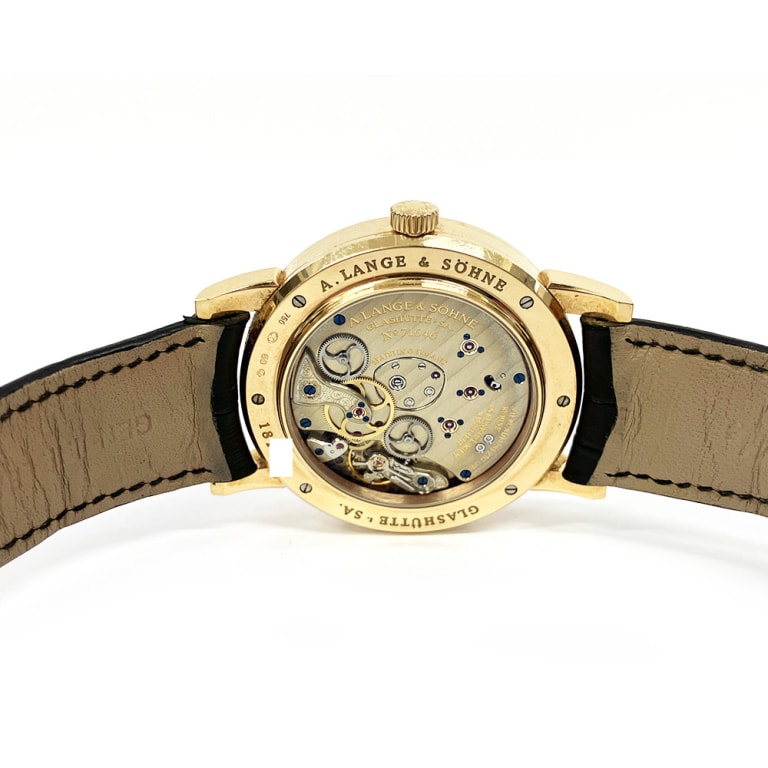 Lange 1 Time Zone Rose Gold Grey Dial 41mm Product Image 4
