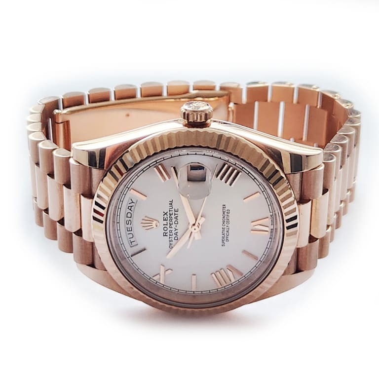 Day-Date Rose Gold White Dial 40mm Product Image 2