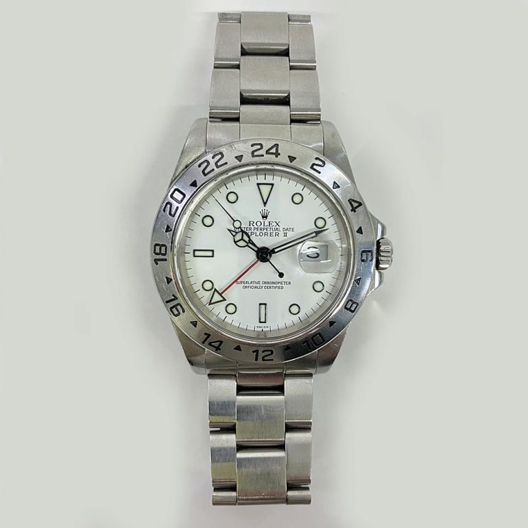 Explorer II "Superluminova" Steel White Dial 40mm Product Image 1