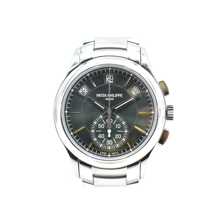 Annual Calendar Chronograph Steel Green Dial 42mm Product Image 2